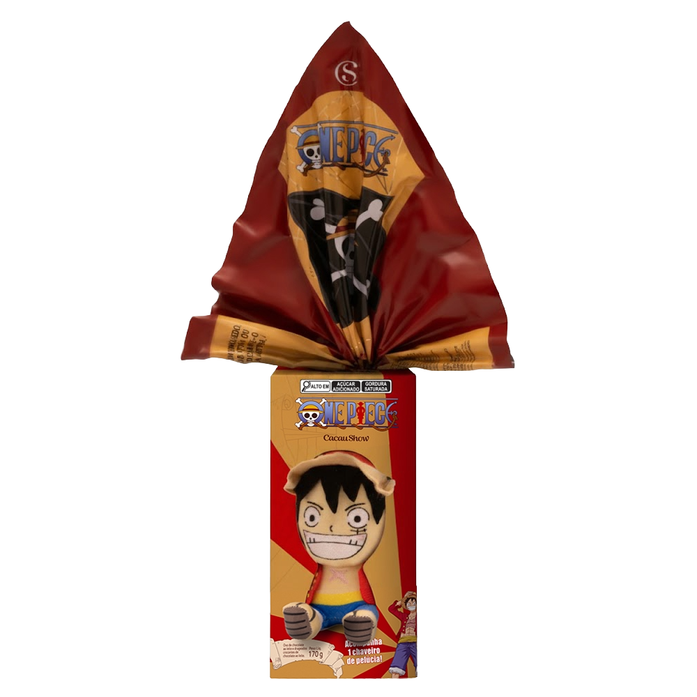 Ovo de Páscoa Luffy One Piece - Imagem 1